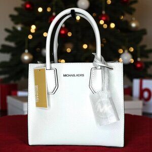 Michael Michael Kors optic White Messenger (NWT)